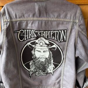 Chris Stapleton Gray Denim Jacket